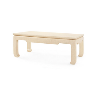 Bethany Large Rectangular Coffee Table, Natural Twill