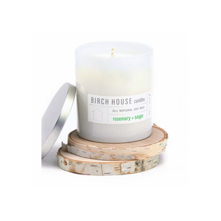Birch House Candle, Rosemary & Sage