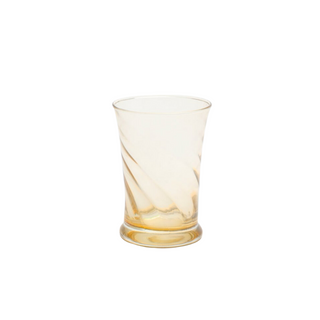 Colette Soft Yellow Glass Tumbler, Set of Two