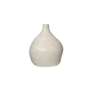 Distressed Terracotta Vase w/ Glaze, Small