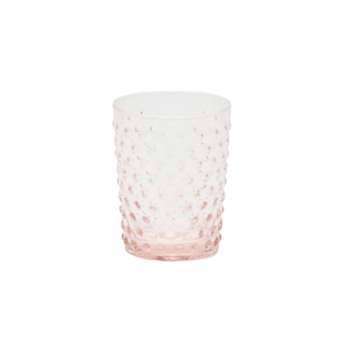 Small Sofia Tumbler Glass, Pink, Set of 6