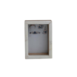 Marble & Wood Shadow Box Frame